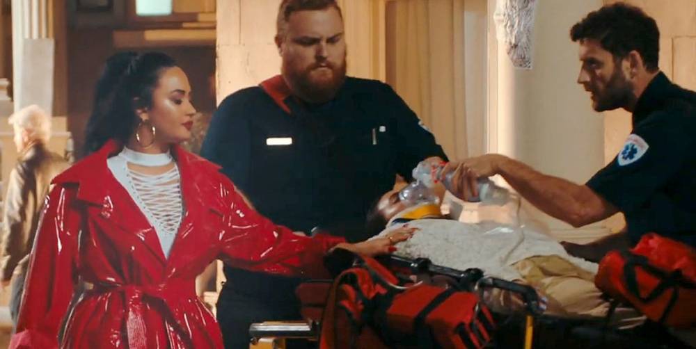 Demi Lovato References Her 2018 Overdose in a New Music Video - www.marieclaire.com - county Love
