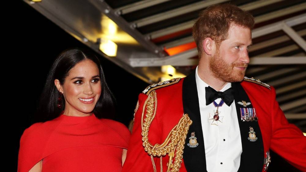 Meghan Markle and Prince Harry Make Stunning Appearance at Mountbatten Music Festival -- Pics - www.etonline.com - Britain - county Hall