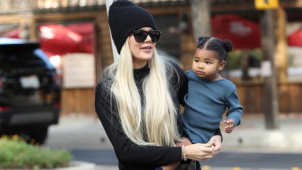 Khloe Kardashian Gets Kisses From Daughter True, 23 Mos., In Sweet New Pic - hollywoodlife.com