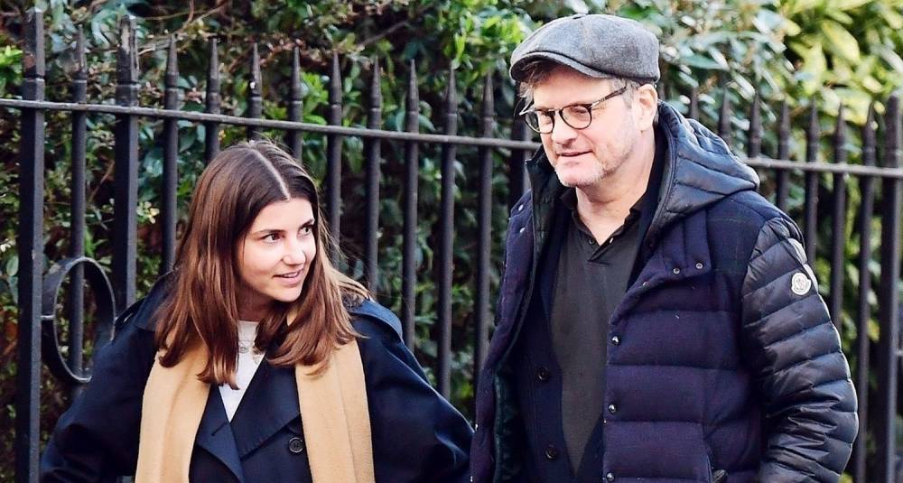 Colin Firth Enjoys Day Out with Mystery Woman After Announcing Split From Wife Livia - www.justjared.com - London