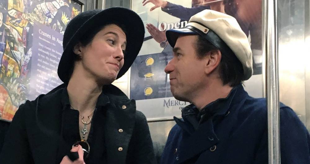 Ewan McGregor & Mary Elizabeth Winstead Look So in Love on Subway Ride! - www.justjared.com - New York - county Love