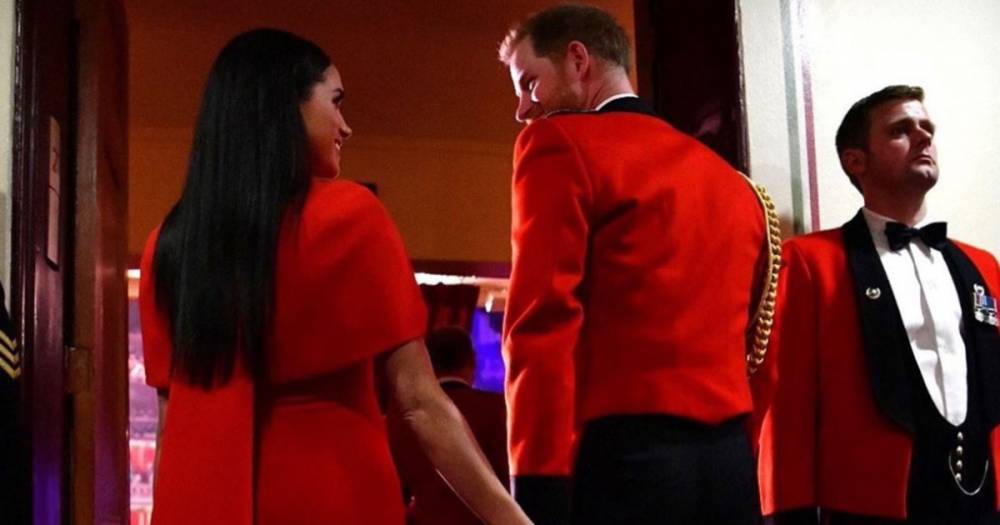 Meghan Markle and Prince Harry Snuck in Some Sweet PDA During One of Their Last Royal Outings - flipboard.com