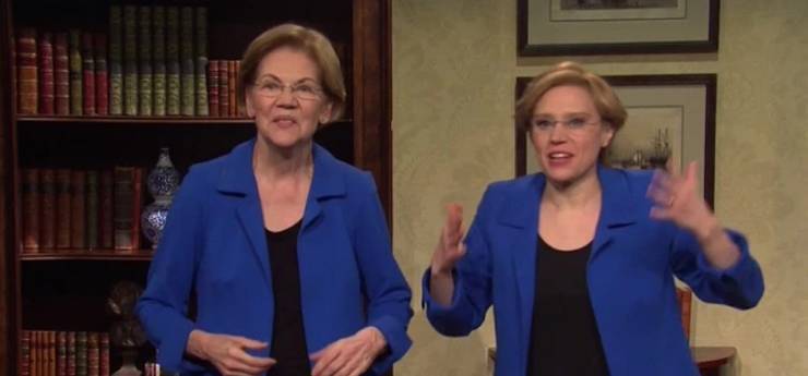 Elizabeth Warren Reveals How She's Doing Since Dropping Out of Presidential Race in 'SNL' Cold Open - Watch! - www.justjared.com - county Warren