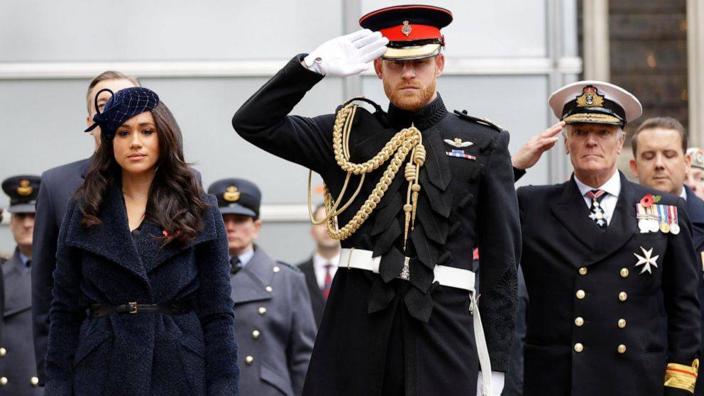 Royal farewell: Harry, Meghan on final duty before new life - abcnews.go.com - London