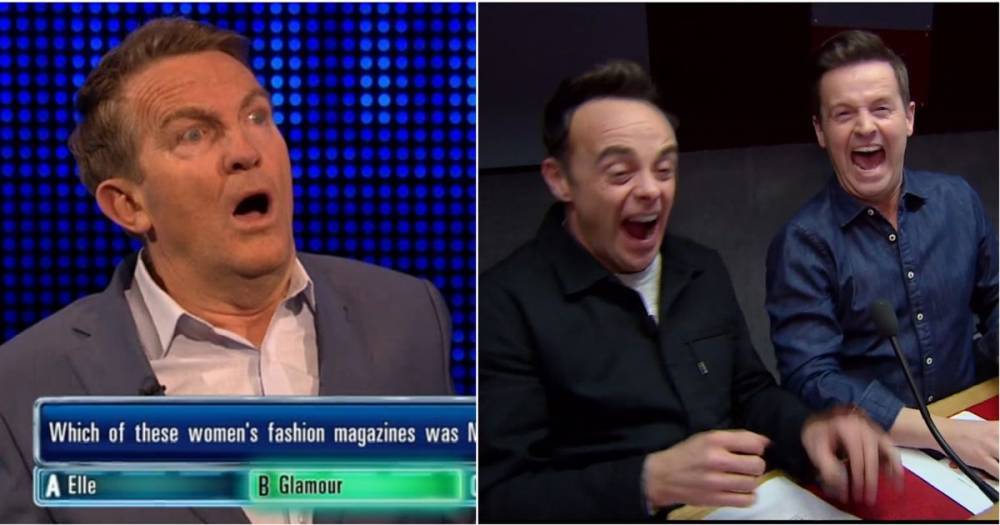 Viewers left disappointed as Bradley Walsh loses it in Ant and Dec prank - www.manchestereveningnews.co.uk
