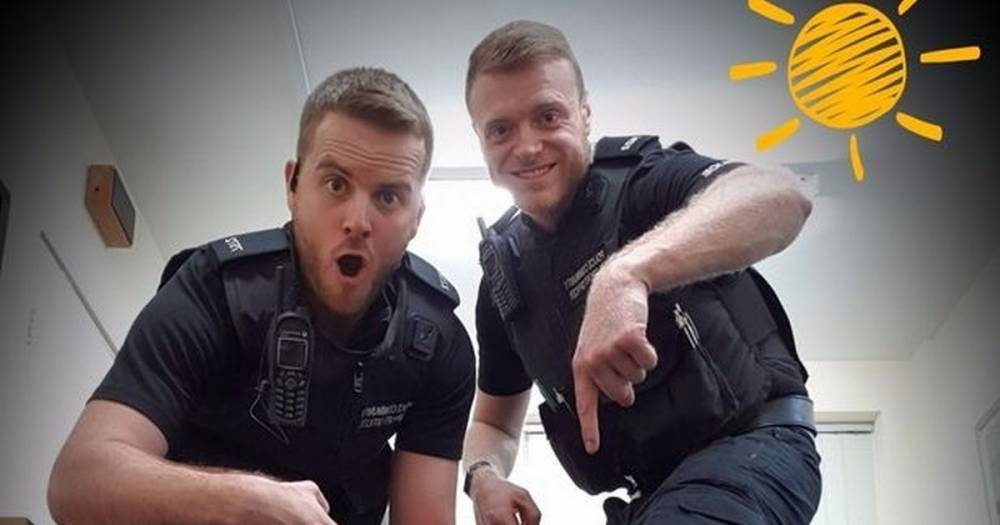 Lancashire police duo dubbed the new 'Ant and Dec' thanks to social media - www.manchestereveningnews.co.uk