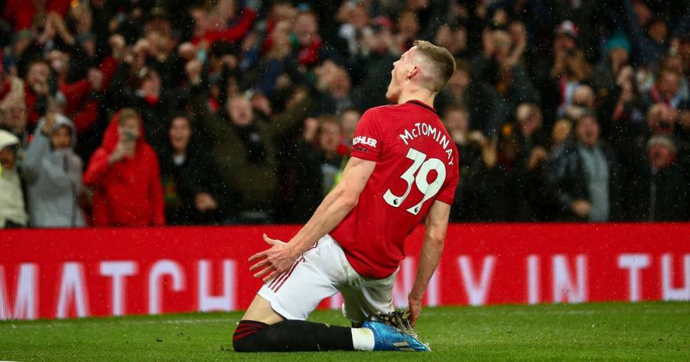 Scott McTominay aims dig at Man City fans after Manchester United goal - www.manchestereveningnews.co.uk - Manchester