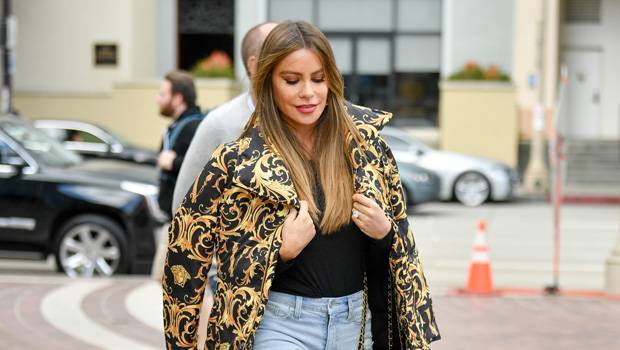 Sofia Vergara, 47, Sizzles In A Curve-Hugging Outfit On The Way To ‘America’s Got Talent’ Taping - hollywoodlife.com