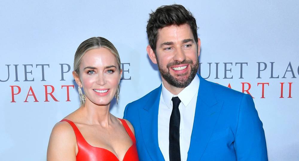 Emily Blunt Looks Hot in Leather at 'A Quiet Place Part II' Premiere with John Krasinski! - www.justjared.com - New York