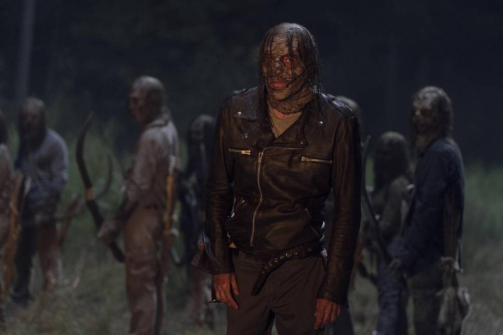 The Walking Dead Finally Showed Us What Negan Looks Like in a Whisperer Mask - www.tvguide.com