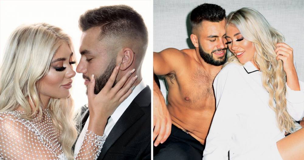 Love Island's Paige Turley and Finn Tapp want to start a family quickly and have already picked baby names as they pose in sexy first ever shoot - www.ok.co.uk