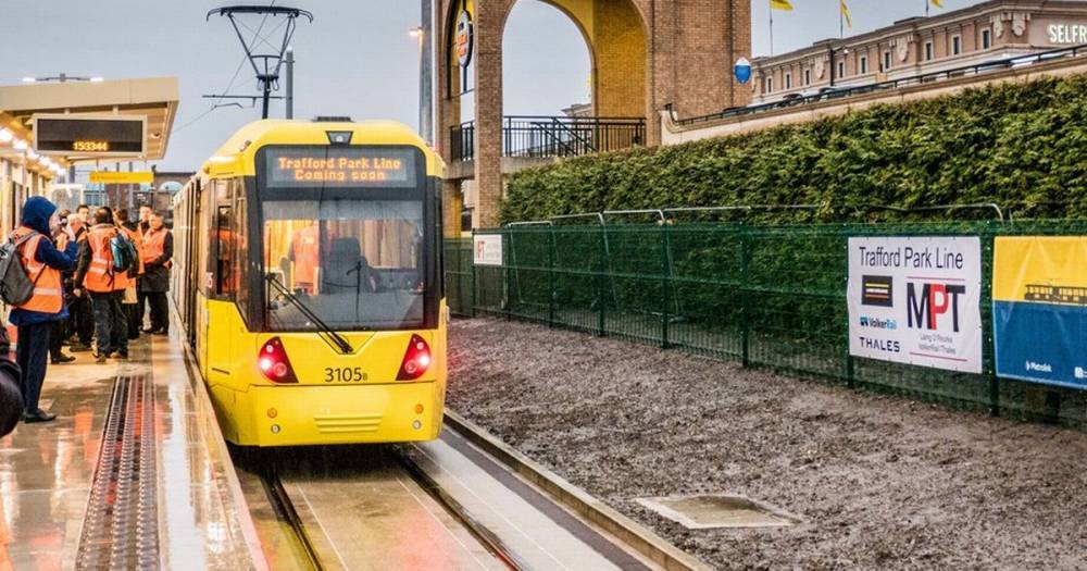 Metrolink announce early opening date for Trafford Centre line - www.manchestereveningnews.co.uk