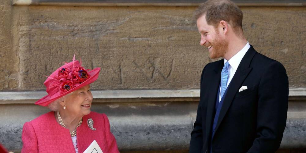 Prince Harry and the Queen Had a "Heart-to-Heart" Before His Final Round of Engagements - www.marieclaire.com - Britain