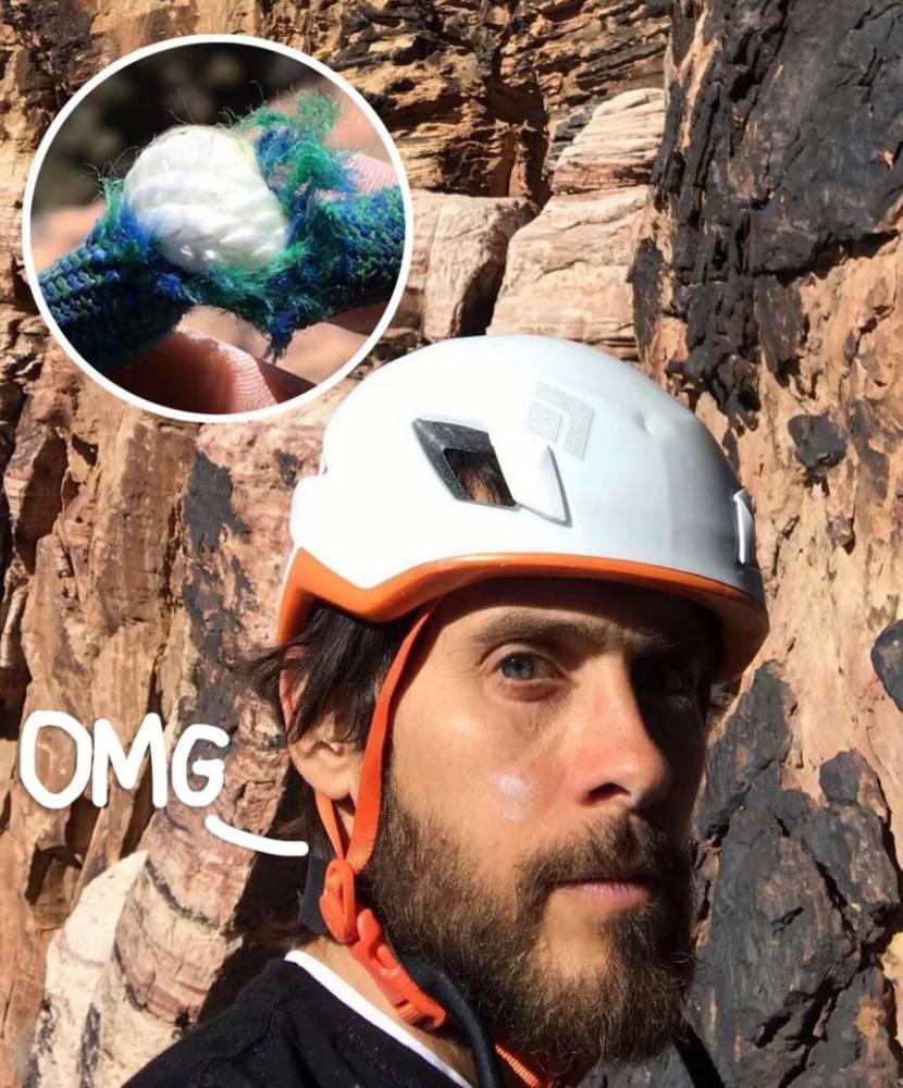 Jared Leto Shares The Moment He ‘Nearly Died’ During A Rock Climbing Trip — See The Video! - perezhilton.com - county Lee - city Sandra, county Lee