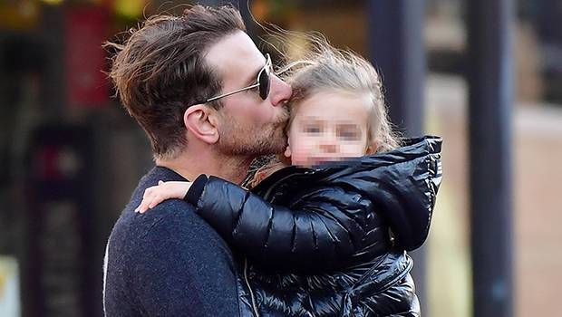 Bradley Cooper Kisses Adorable Daughter Lea, 2, Before Dropping Her Off At Nursery School - hollywoodlife.com - New York - county Lea
