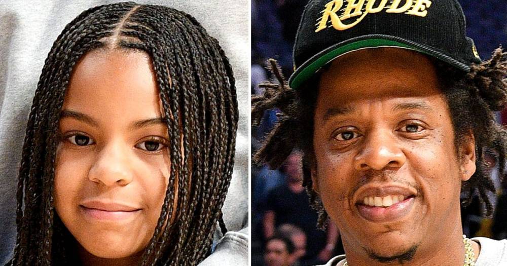 Blue Ivy Carter Looks Stylish While Attending NBA Game With Dad Jay-Z: Pics! - www.usmagazine.com - Los Angeles - Los Angeles