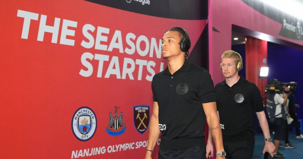 Leroy Sane and Kevin De Bruyne train ahead of Man City vs Arsenal - www.manchestereveningnews.co.uk - Manchester