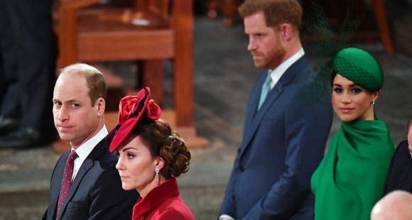 PHOTOS: Prince Harry & Meghan Markle join Prince William & Kate Middleton at the Commonwealth Day 2020 service - www.pinkvilla.com - London