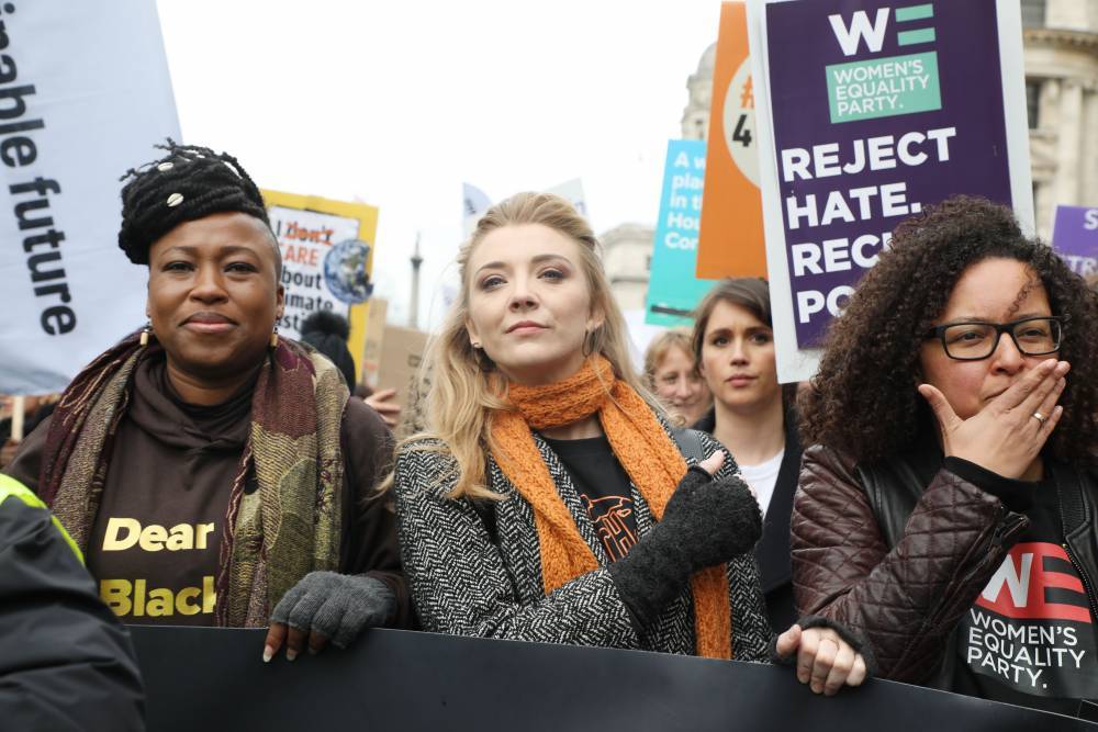 ‘Game Of Thrones’ Star Natalie Dormer Joins Hundreds Of People At International Women’s Day March In London - etcanada.com - Britain - London - city Sandy - city Sande