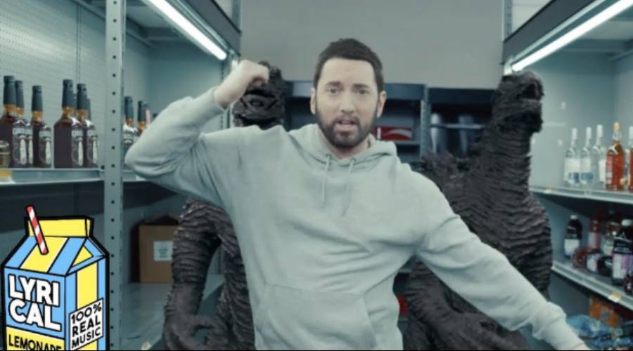 Eminem Links With Lyrical Lemonade’s Cole Bennett For His “Godzilla” Video - genius.com