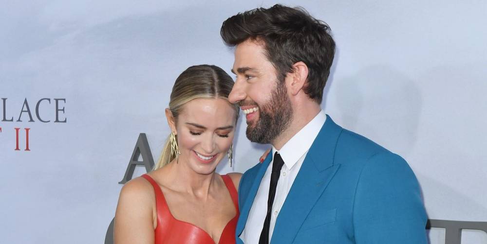 Emily Blunt and John Krasinski Looked So in Love During the 'A Quiet Place Part II' Premiere - www.elle.com - New York - county Love