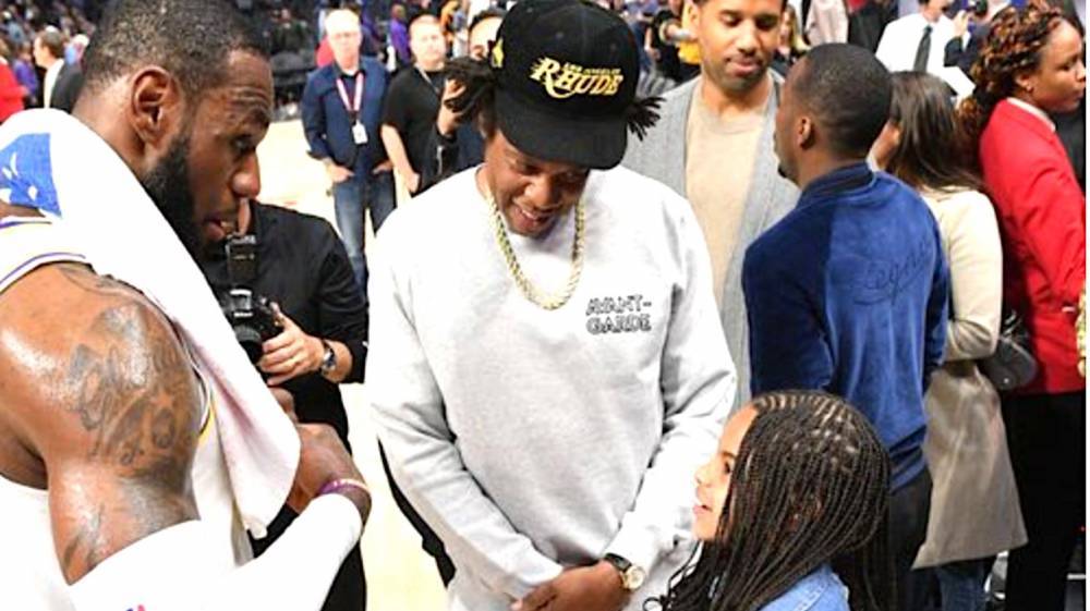 Blue Ivy Shyly Meets LeBron James, And It's All-Star-Level Adorable - flipboard.com