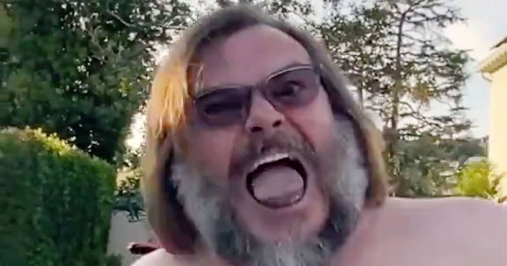 Jack Black Makes Shirtless TikTok Debut With an Energetic ‘Stay at Home Dance’ and Cowboy Boots - www.usmagazine.com