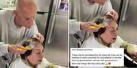 Sweet photo of 92-year-old man dying wife's hair amid coronavirus crisis goes viral - www.lifestyle.com.au