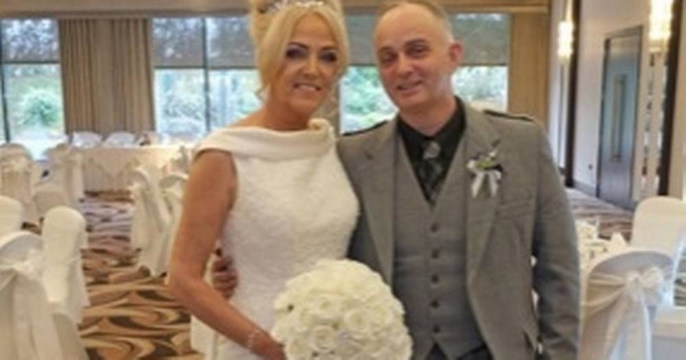 Larkhall mum was walked down the aisle by stem cell donor who saved her life - www.dailyrecord.co.uk