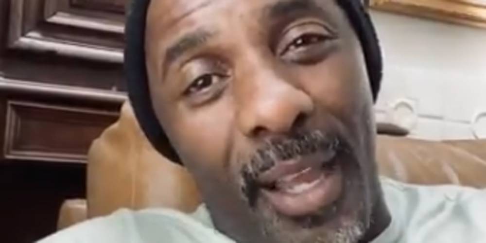 Idris Elba Says He's Past the Quarantine Period, But Still Can't Go Home - Watch! (Video) - www.justjared.com