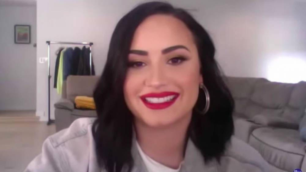 Demi Lovato Dishes on Her Star-Studded FaceTime Chats With Ariana Grande and More - www.etonline.com - county Love