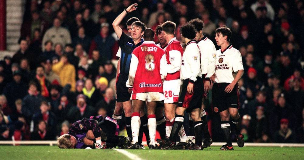 Arsenal great recalls infamous incident involving Manchester United's Peter Schmeichel - www.manchestereveningnews.co.uk - Manchester