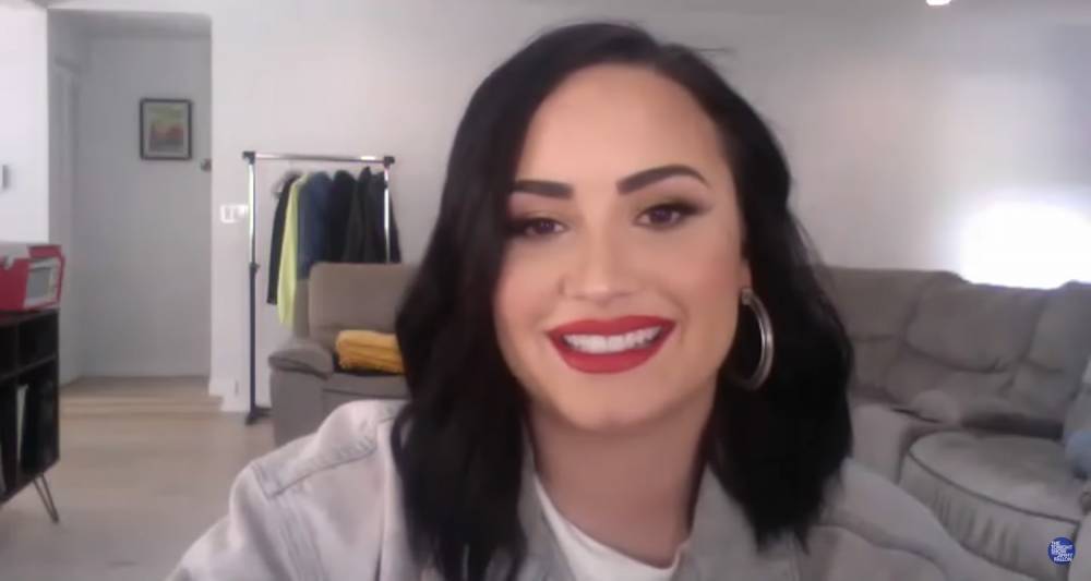 Demi Lovato Reveals the Celebs She's Talking To In Self-Isolation & Performs 'I Love Me' on 'Fallon'! - www.justjared.com - county Love