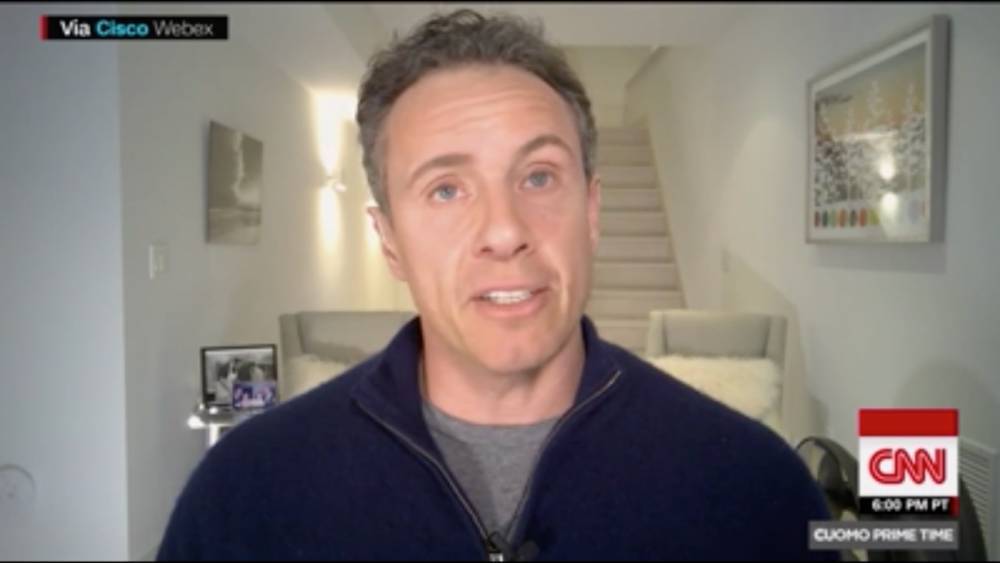CNN's Chris Cuomo on His Coronavirus Diagnosis: "Who Cares? This Is So Small" - www.hollywoodreporter.com - New York - county Anderson - county Cooper