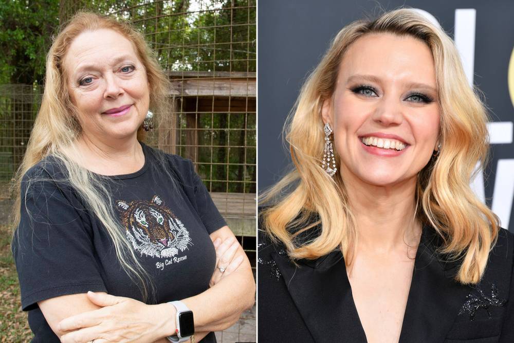 ‘Tiger King’s’ Carole Baskin begs Kate McKinnon not to use big cats in biopic - nypost.com