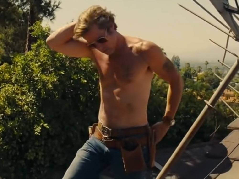 Brad Pitt's shirtless scene in 'Once Upon a Time in... Hollywood' was his idea: Quentin Tarantino - torontosun.com