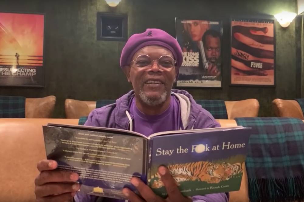 Samuel L. Jackson's 'Stay the F— Home' Tops the List of Celebs Reading Children's Books for Charity - www.tvguide.com