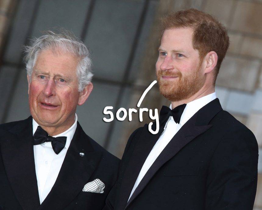 Prince Harry Feeling ‘Guilt’ About Being Away From Royal Family During Coronavirus As Prince Charles Speaks Out Following His Diagnosis! - perezhilton.com
