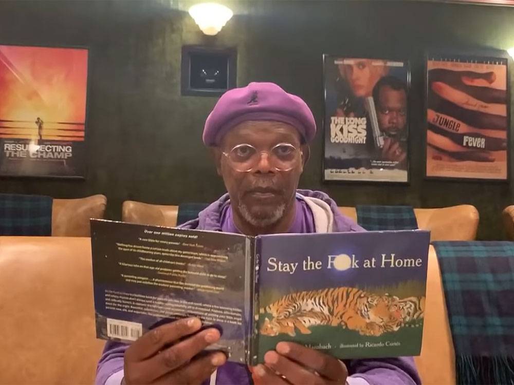 Samuel L. Jackson urges 'motherf---ers' to 'stay the f--- at home' with bedtime story - torontosun.com - city Jackson