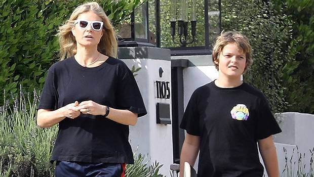 Gwyneth Paltrow Chris Martin’s Son Moses, 13, Looks So Much Like Dad On Stroll With Mom - hollywoodlife.com