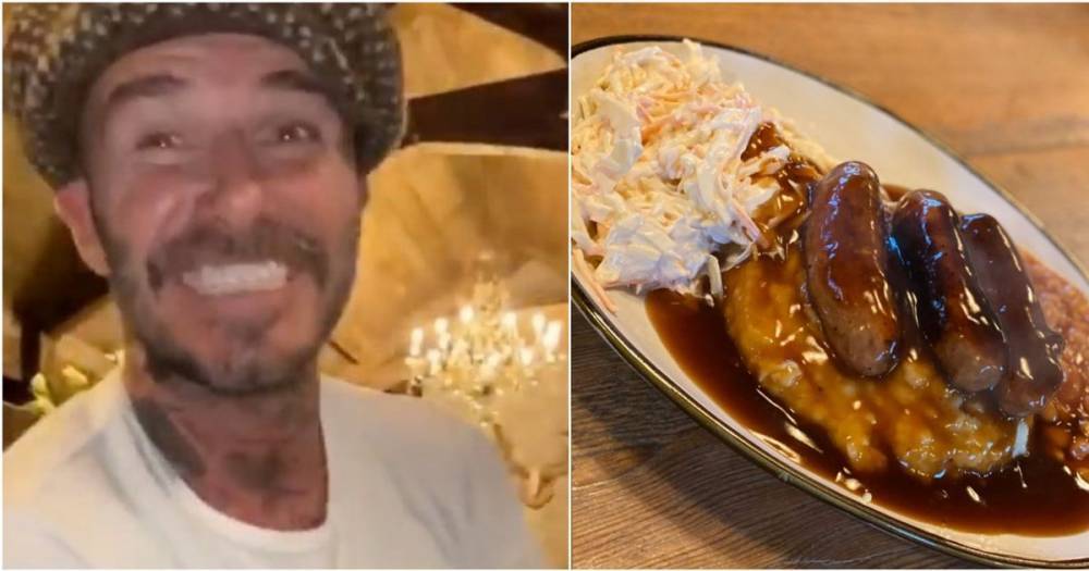 David Beckham 'alarms' fans with controversial dinner pairing - www.manchestereveningnews.co.uk - Manchester