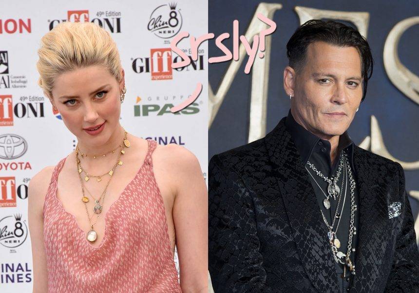 Amber Heard Hired A P.I. To Dig Up Dirt On Johnny Depp — And It Completely Backfired! - perezhilton.com