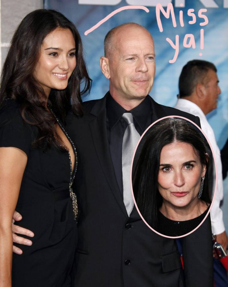 Bruce Willis’ Wife Sends Him Her Love — As He Quarantines With Ex Demi Moore! - perezhilton.com