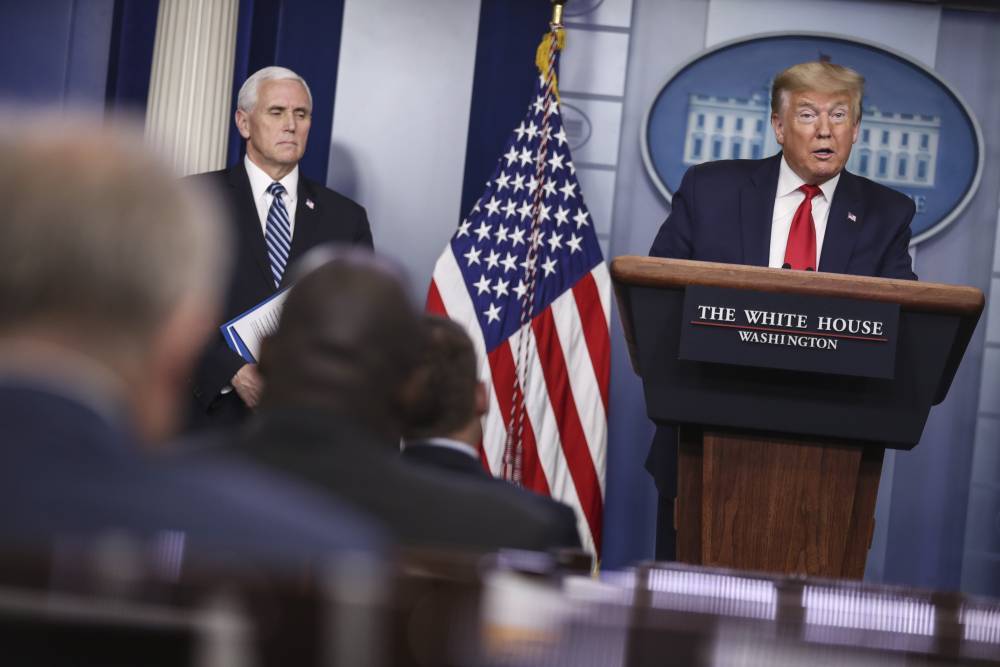 Donald Trump Holds A Shorter Press Briefing — As Even Allies Say They Aren’t Helping Him - deadline.com