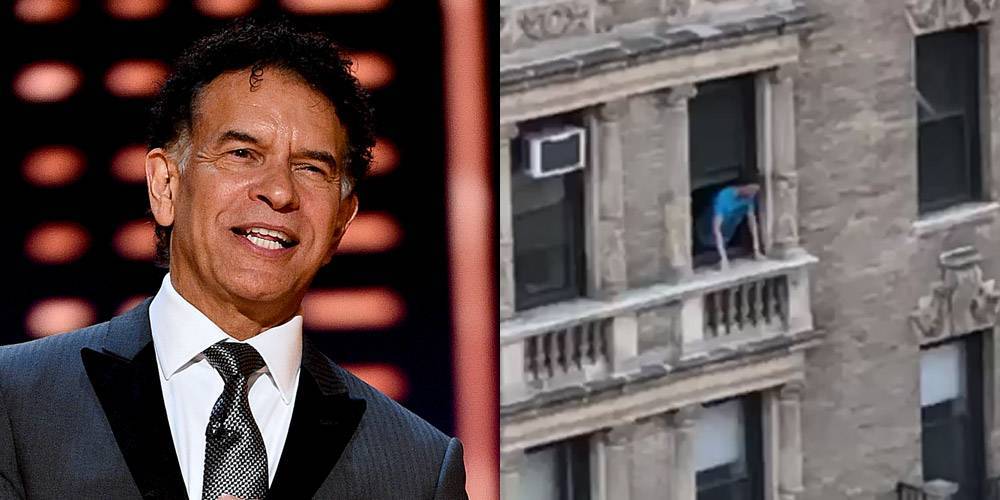 Broadway Star Brian Stokes Mitchell Sings 'The Impossible Dream' from His Apartment Window in NYC - Watch Video! - www.justjared.com - New York