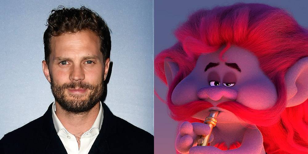 See Jamie Dornan's Hairy-Chested Troll from 'Trolls World Tour'! - www.justjared.com