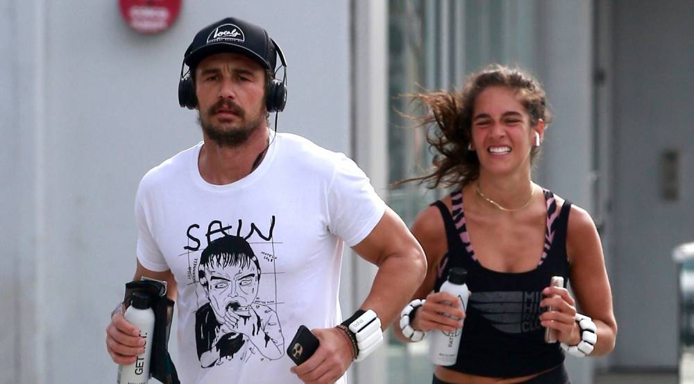 James Franco & Girlfriend Isabel Pakzad Go for a Run Together - www.justjared.com - Los Angeles