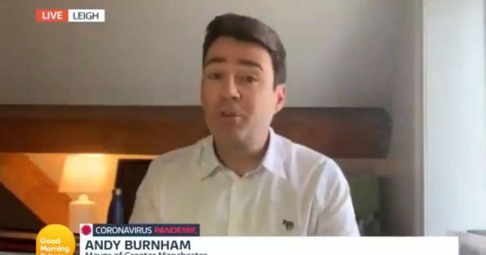 'We are entering the worst of the crisis' says Andy Burnham on Good Morning Britain - www.manchestereveningnews.co.uk - Britain - Manchester