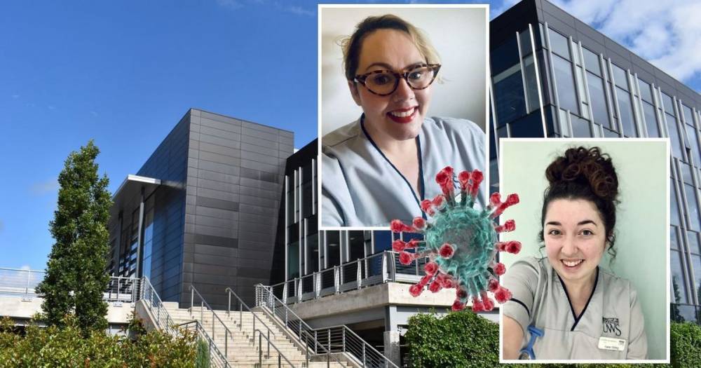 UWS student nurses are joining the frotnline fight against coronavirus - www.dailyrecord.co.uk - Scotland
