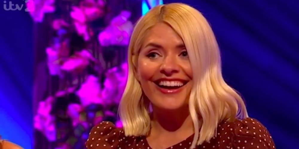 Holly Willoughby gets hilariously called out on Celebrity Juice after apparent AJ and Curtis Pritchard blunder - www.digitalspy.com - Ireland